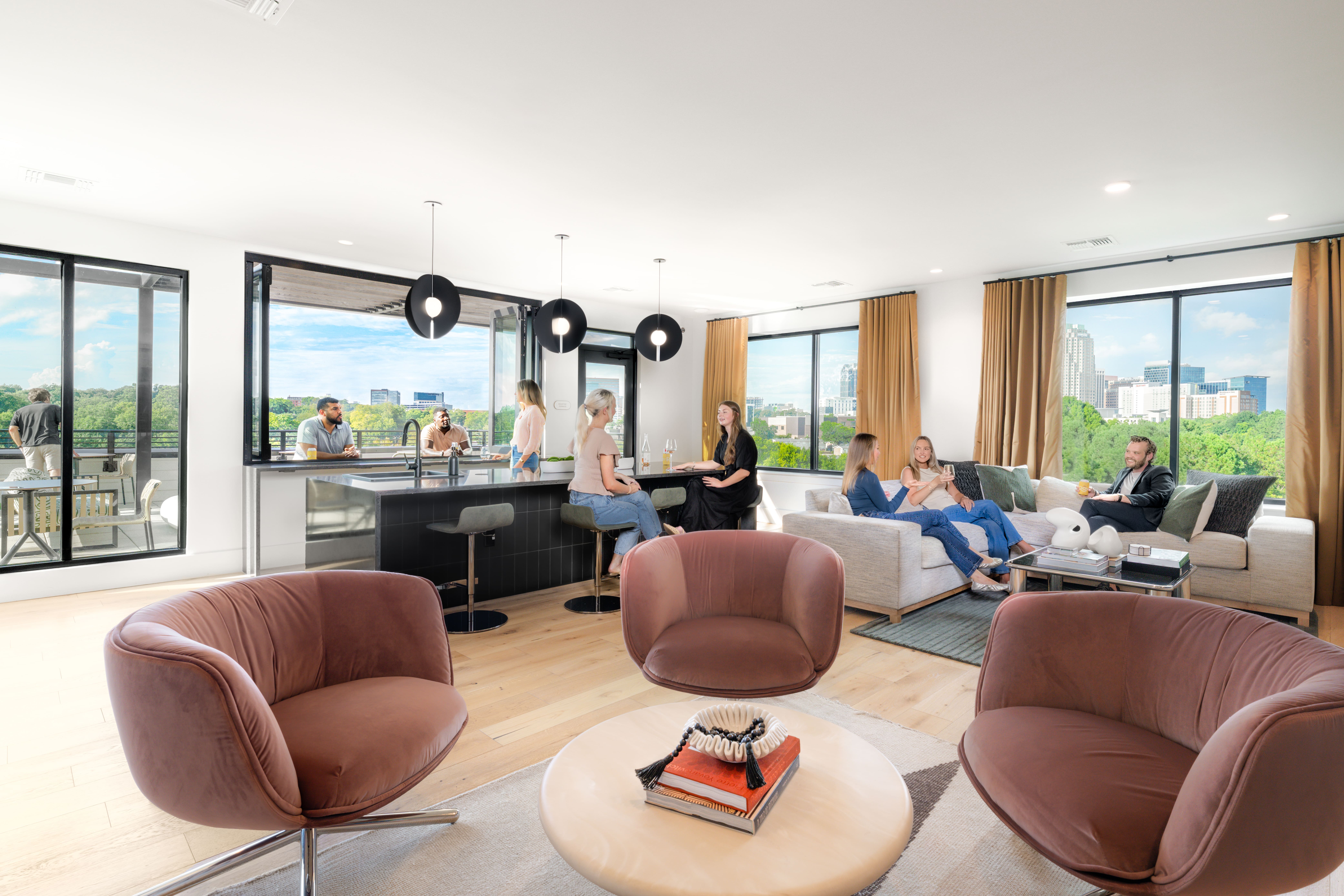 roof top lounge